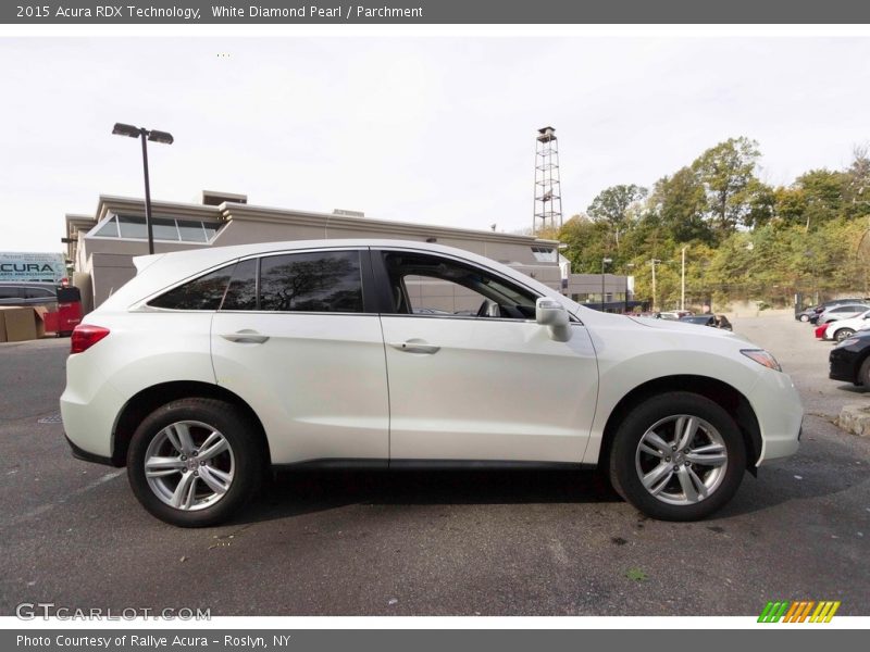 White Diamond Pearl / Parchment 2015 Acura RDX Technology