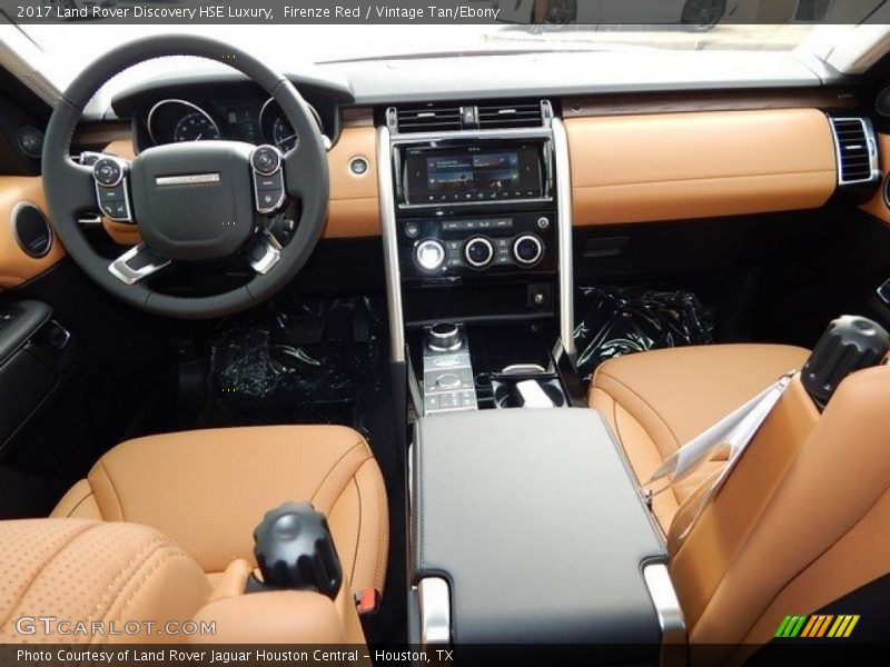Firenze Red / Vintage Tan/Ebony 2017 Land Rover Discovery HSE Luxury