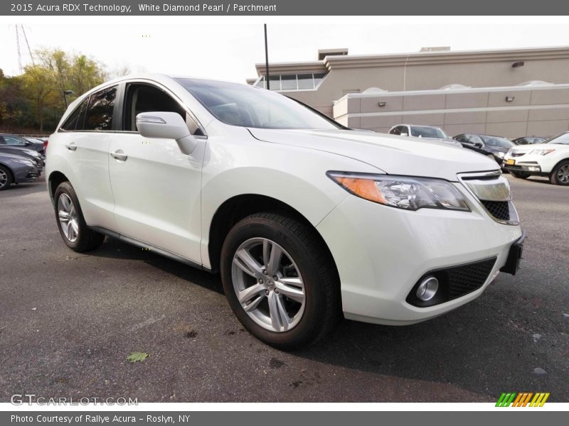 White Diamond Pearl / Parchment 2015 Acura RDX Technology
