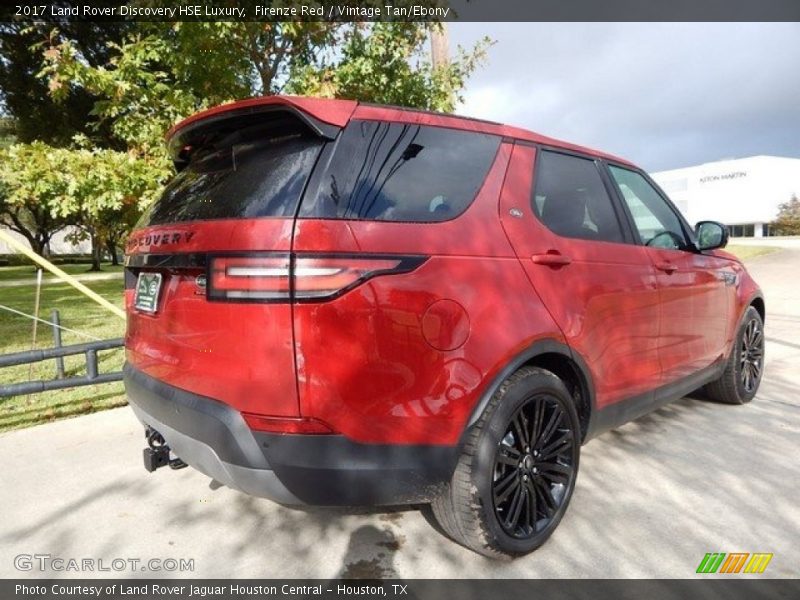 Firenze Red / Vintage Tan/Ebony 2017 Land Rover Discovery HSE Luxury