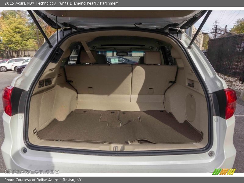 White Diamond Pearl / Parchment 2015 Acura RDX Technology