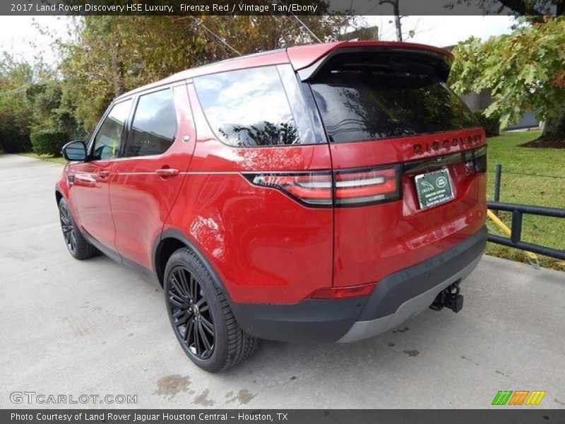 Firenze Red / Vintage Tan/Ebony 2017 Land Rover Discovery HSE Luxury