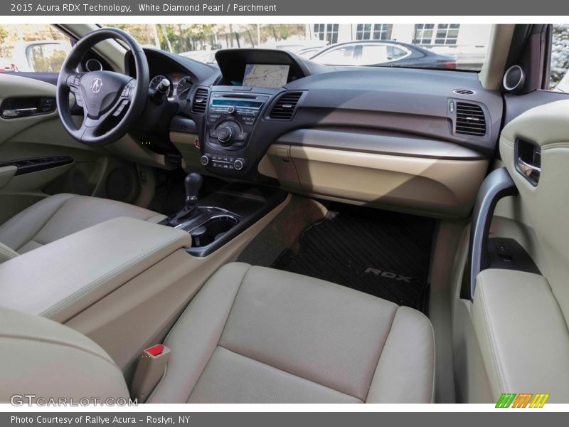 White Diamond Pearl / Parchment 2015 Acura RDX Technology