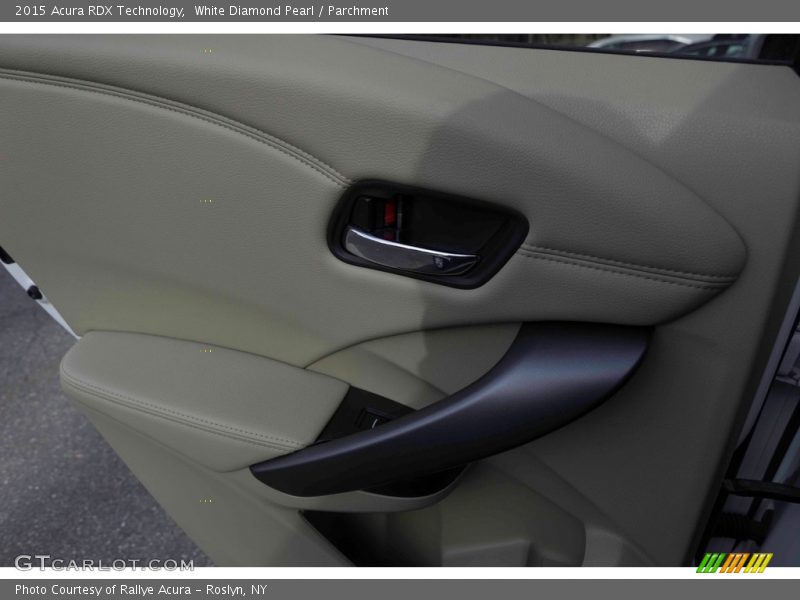 White Diamond Pearl / Parchment 2015 Acura RDX Technology