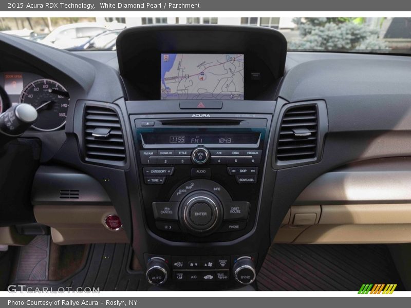 White Diamond Pearl / Parchment 2015 Acura RDX Technology