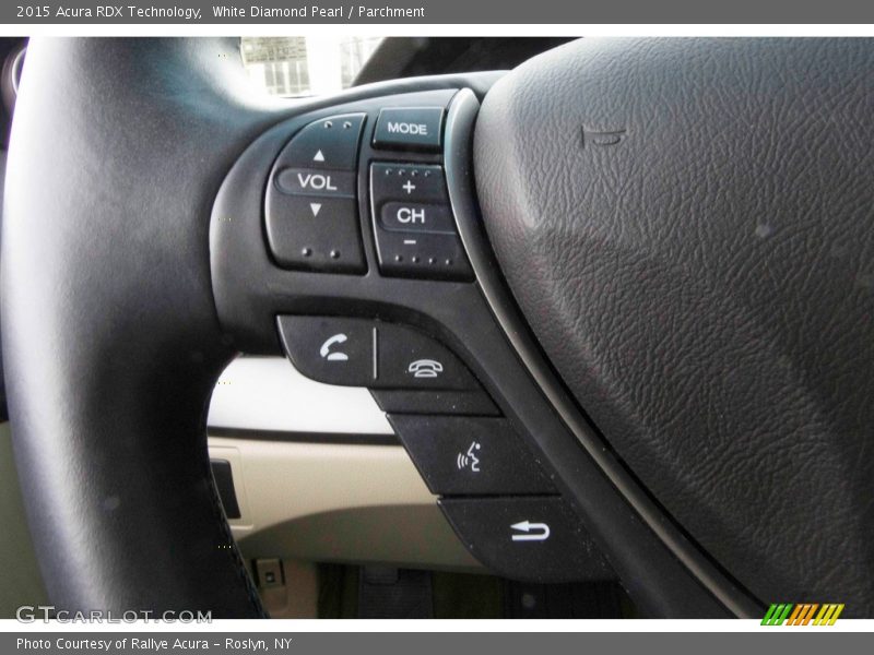 White Diamond Pearl / Parchment 2015 Acura RDX Technology