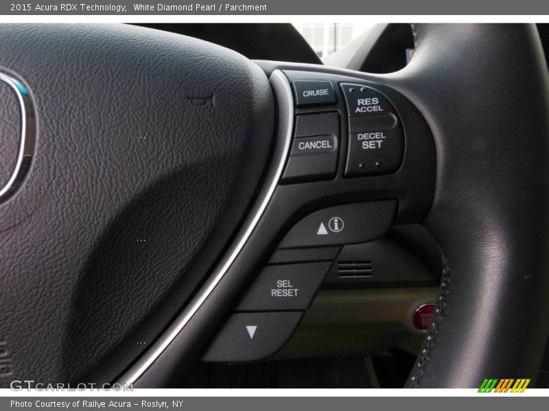 White Diamond Pearl / Parchment 2015 Acura RDX Technology