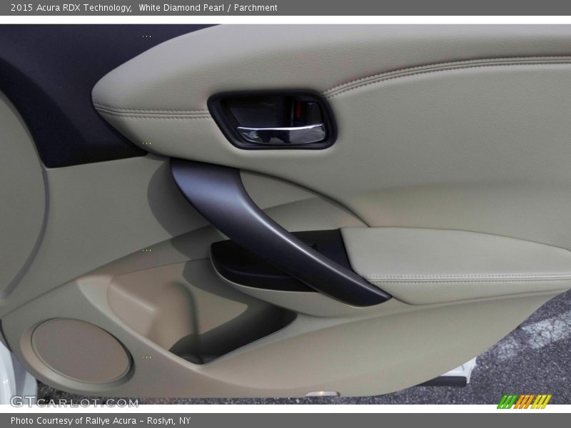 White Diamond Pearl / Parchment 2015 Acura RDX Technology