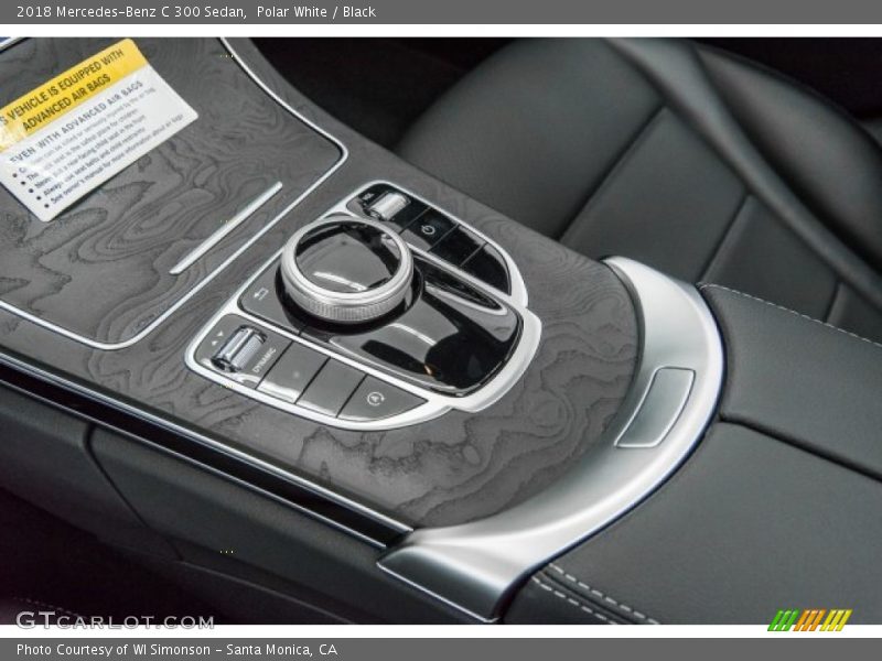 Polar White / Black 2018 Mercedes-Benz C 300 Sedan