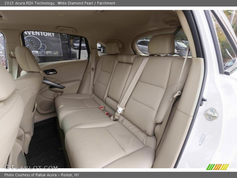 White Diamond Pearl / Parchment 2015 Acura RDX Technology