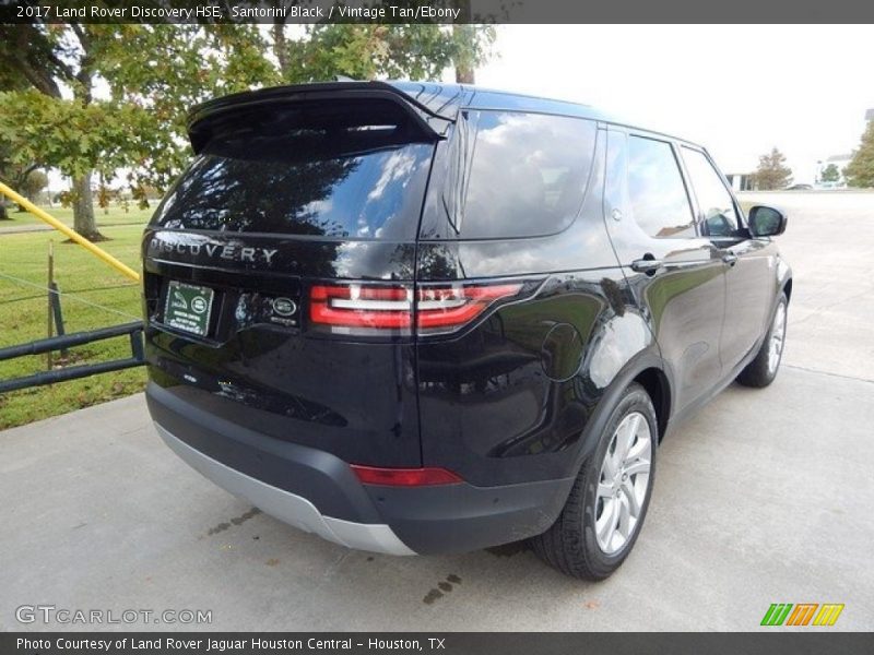 Santorini Black / Vintage Tan/Ebony 2017 Land Rover Discovery HSE