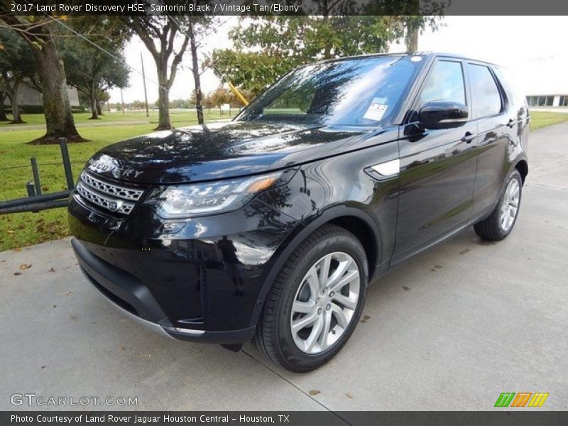 Santorini Black / Vintage Tan/Ebony 2017 Land Rover Discovery HSE