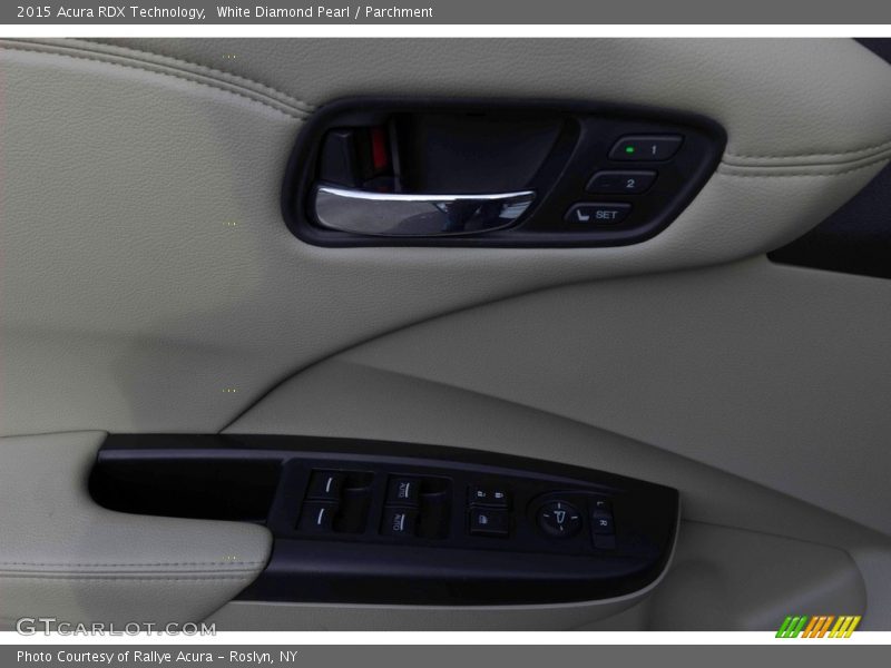 White Diamond Pearl / Parchment 2015 Acura RDX Technology
