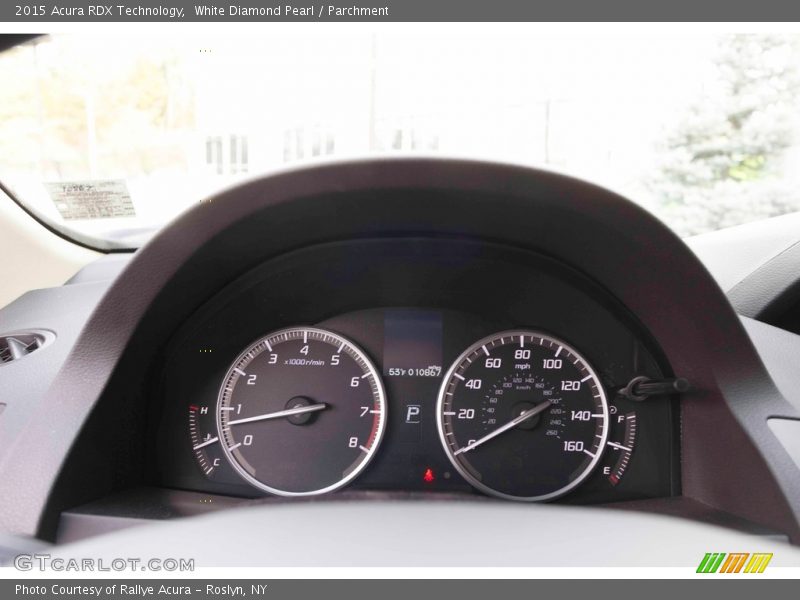White Diamond Pearl / Parchment 2015 Acura RDX Technology