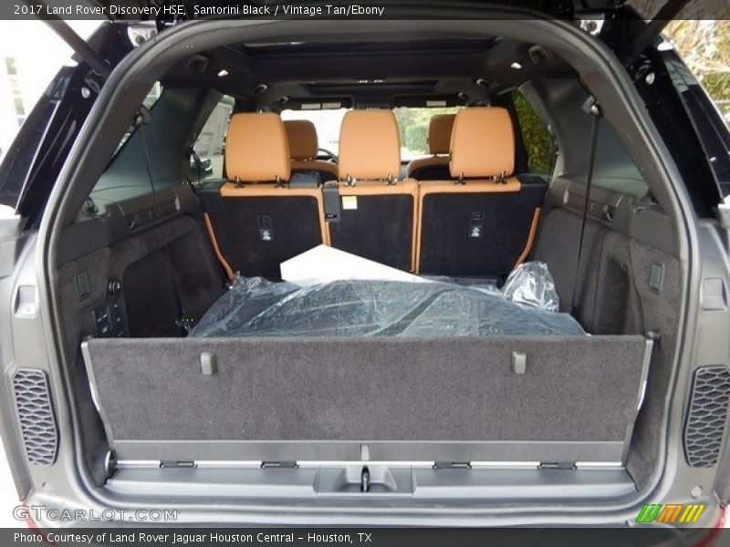 Santorini Black / Vintage Tan/Ebony 2017 Land Rover Discovery HSE