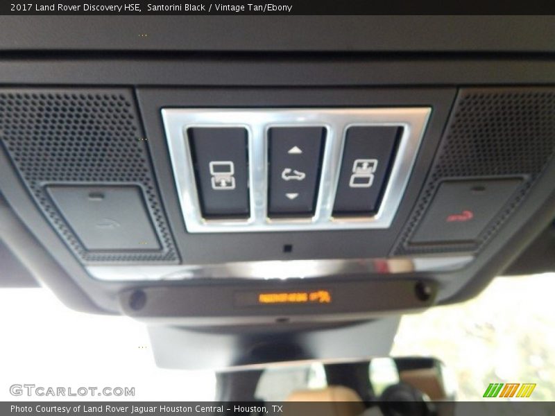 Santorini Black / Vintage Tan/Ebony 2017 Land Rover Discovery HSE