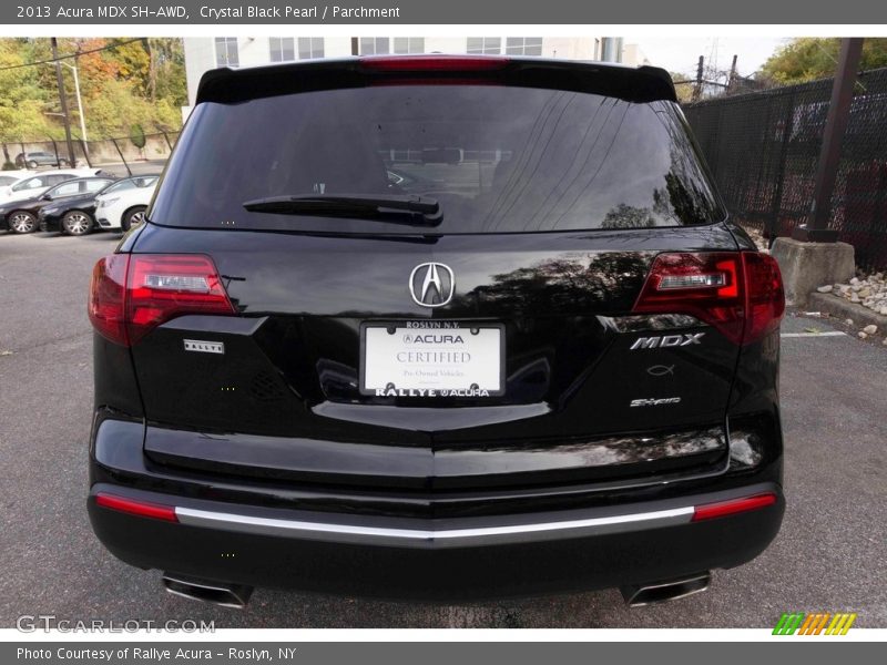 Crystal Black Pearl / Parchment 2013 Acura MDX SH-AWD