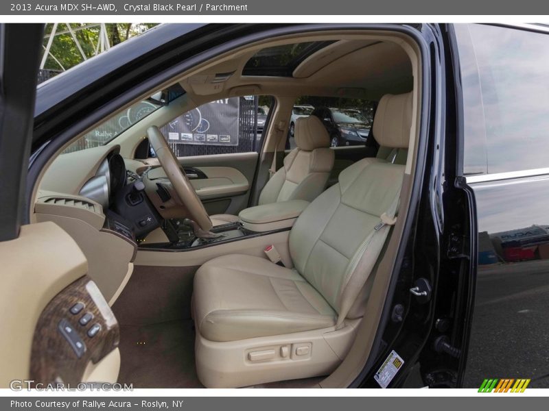 Crystal Black Pearl / Parchment 2013 Acura MDX SH-AWD