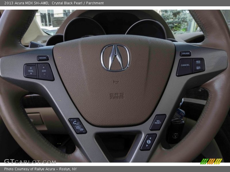 Crystal Black Pearl / Parchment 2013 Acura MDX SH-AWD