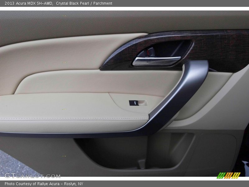 Crystal Black Pearl / Parchment 2013 Acura MDX SH-AWD