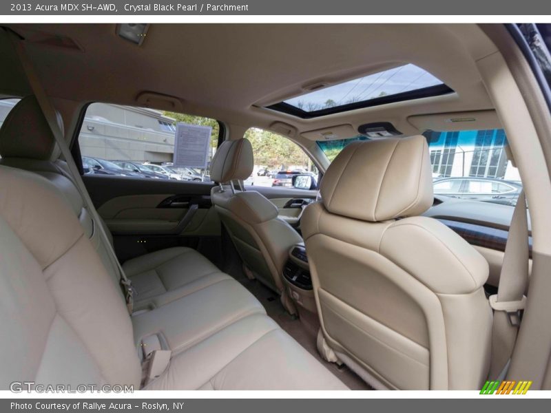 Crystal Black Pearl / Parchment 2013 Acura MDX SH-AWD