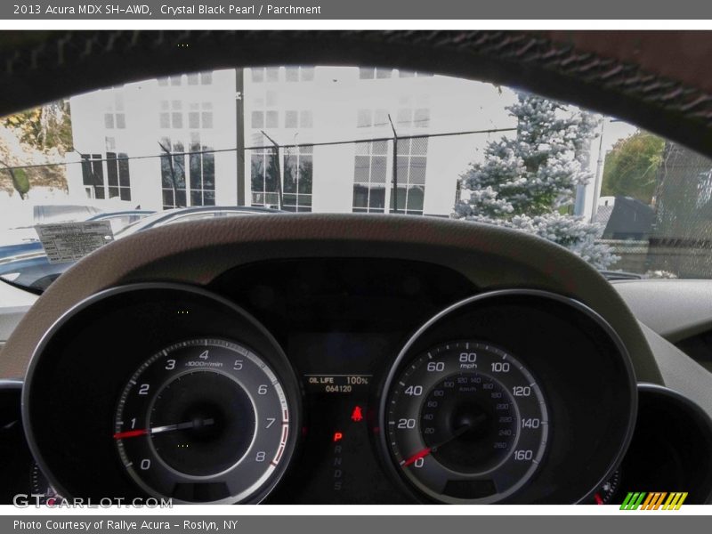 Crystal Black Pearl / Parchment 2013 Acura MDX SH-AWD