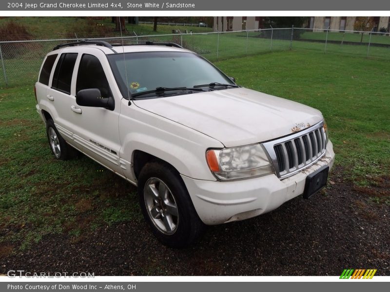 Stone White / Sandstone 2004 Jeep Grand Cherokee Limited 4x4