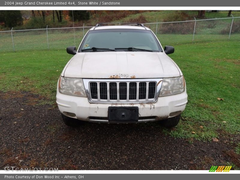 Stone White / Sandstone 2004 Jeep Grand Cherokee Limited 4x4