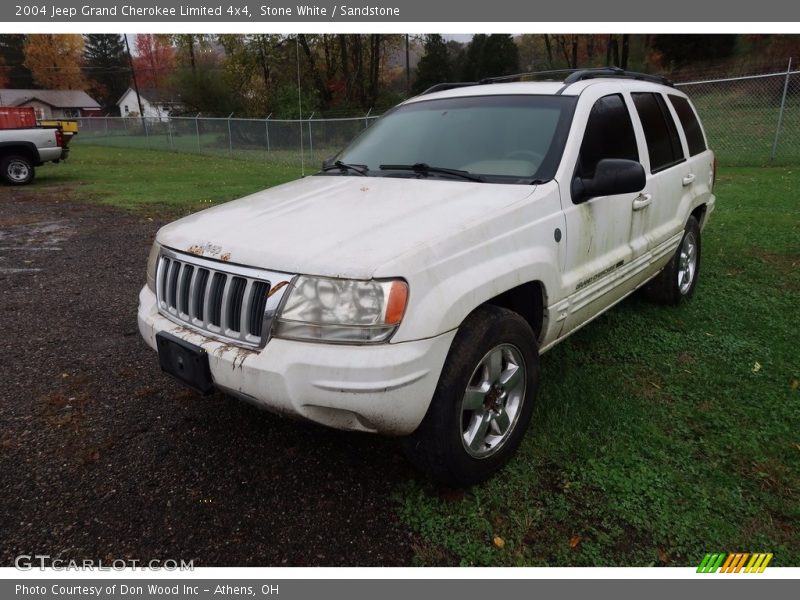 Stone White / Sandstone 2004 Jeep Grand Cherokee Limited 4x4
