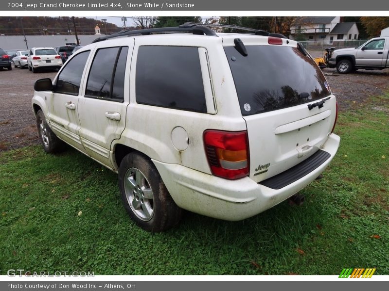 Stone White / Sandstone 2004 Jeep Grand Cherokee Limited 4x4