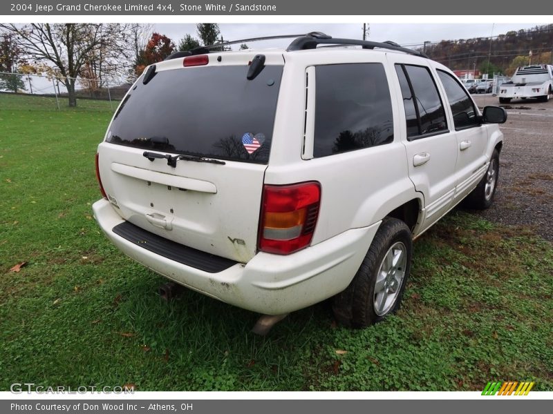Stone White / Sandstone 2004 Jeep Grand Cherokee Limited 4x4