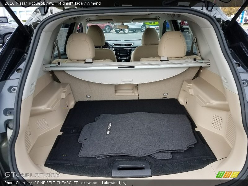 Midnight Jade / Almond 2016 Nissan Rogue SL AWD