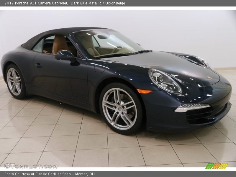 Front 3/4 View of 2012 911 Carrera Cabriolet