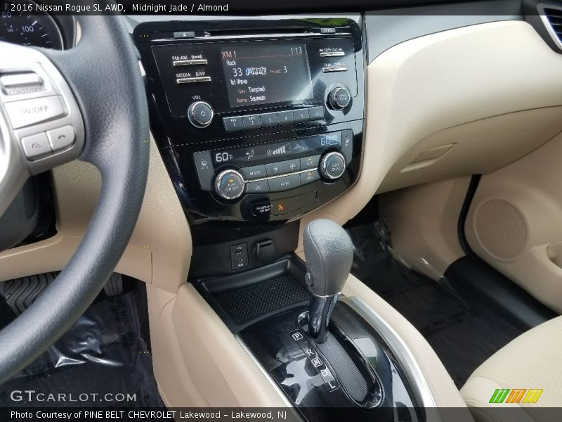 Midnight Jade / Almond 2016 Nissan Rogue SL AWD
