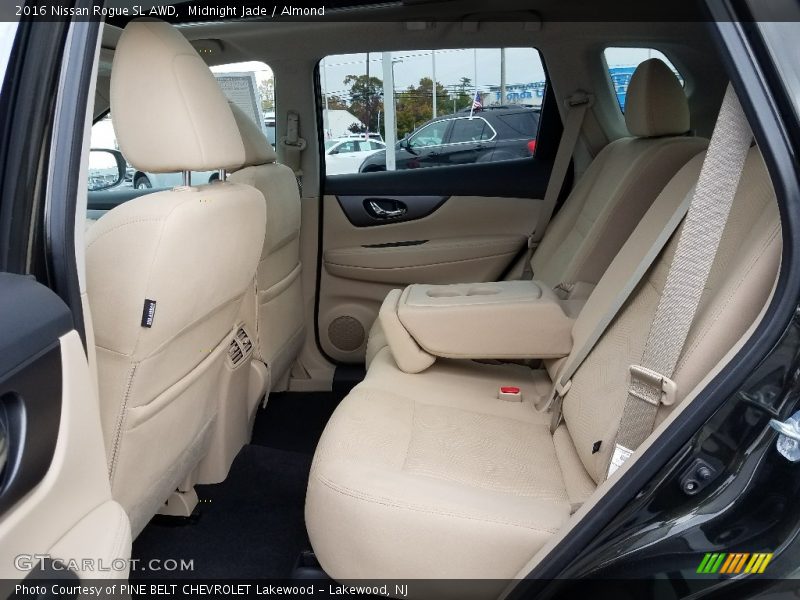 Midnight Jade / Almond 2016 Nissan Rogue SL AWD