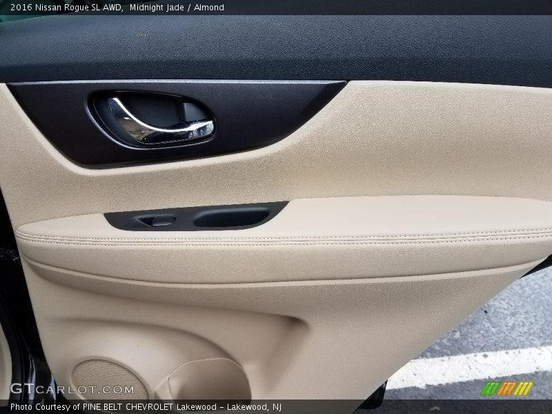 Midnight Jade / Almond 2016 Nissan Rogue SL AWD