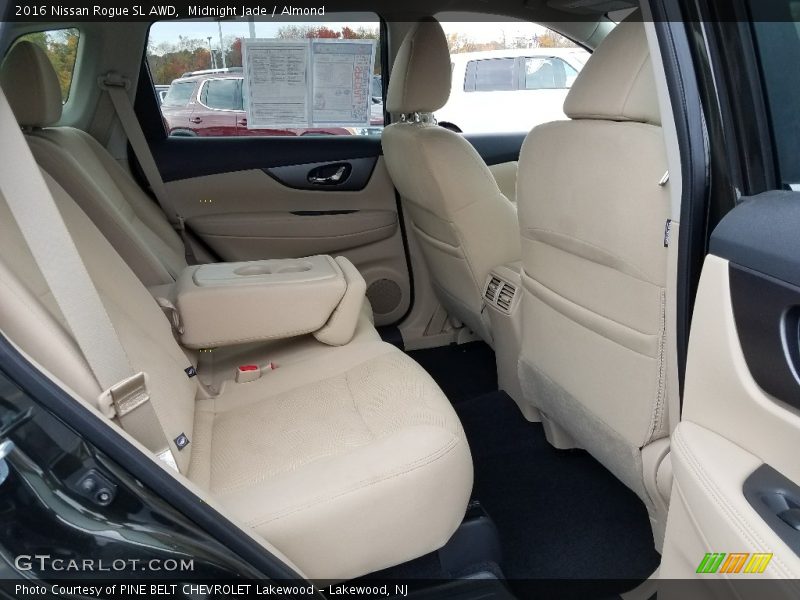 Midnight Jade / Almond 2016 Nissan Rogue SL AWD