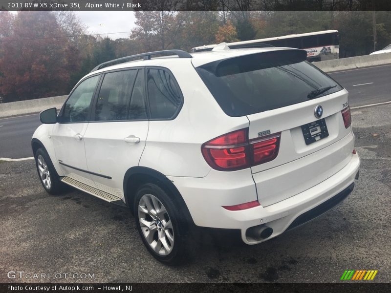 Alpine White / Black 2011 BMW X5 xDrive 35i