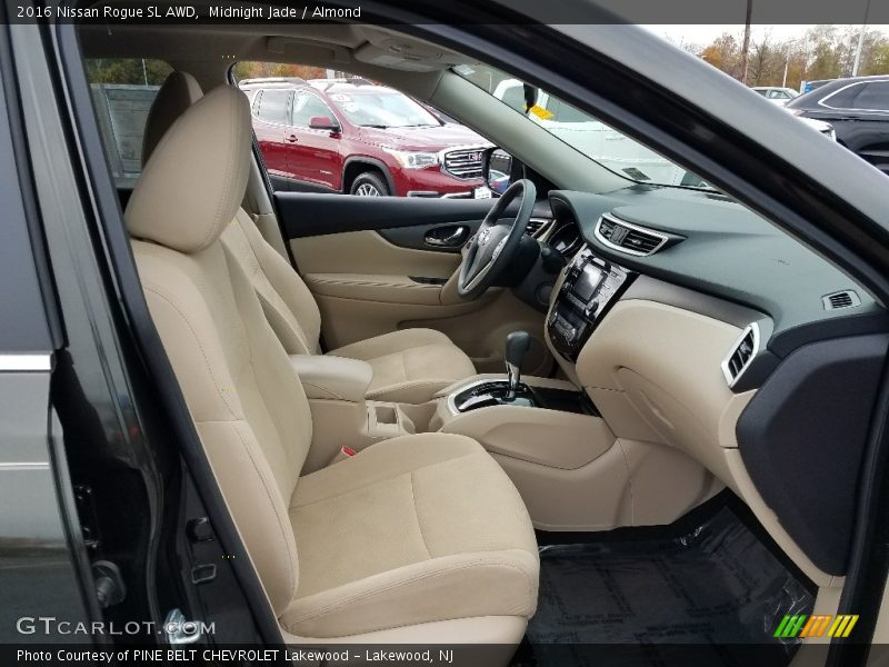 Midnight Jade / Almond 2016 Nissan Rogue SL AWD