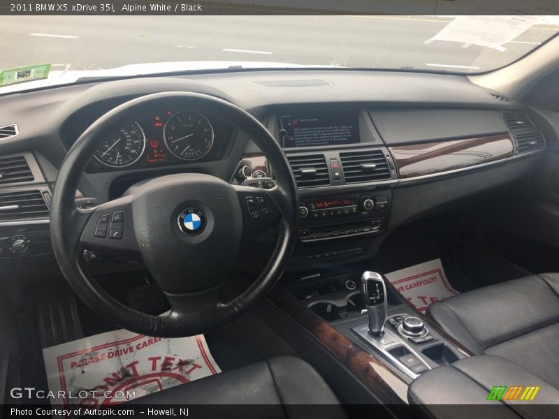 Alpine White / Black 2011 BMW X5 xDrive 35i