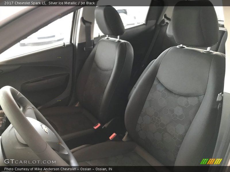 Silver Ice Metallic / Jet Black 2017 Chevrolet Spark LS