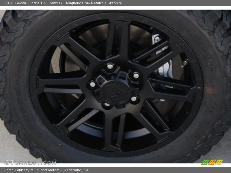 Magnetic Gray Metallic / Graphite 2018 Toyota Tundra TSS CrewMax