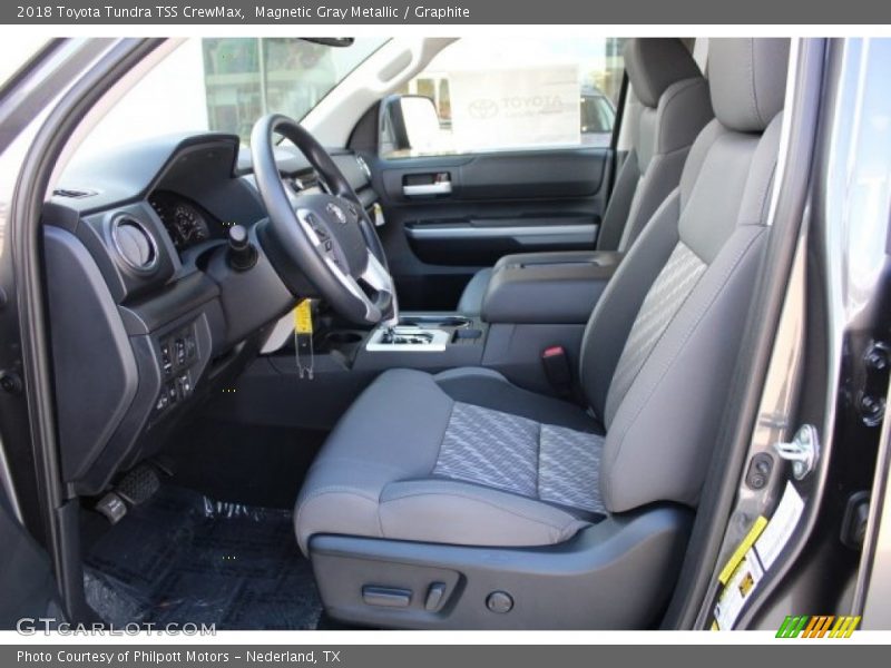 Magnetic Gray Metallic / Graphite 2018 Toyota Tundra TSS CrewMax