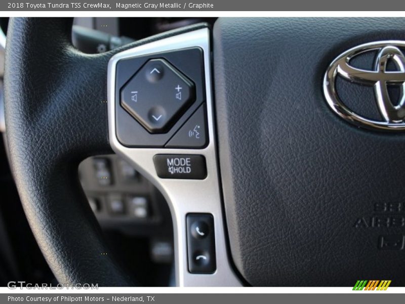 Magnetic Gray Metallic / Graphite 2018 Toyota Tundra TSS CrewMax