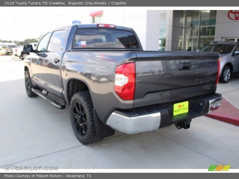 Magnetic Gray Metallic / Graphite 2018 Toyota Tundra TSS CrewMax