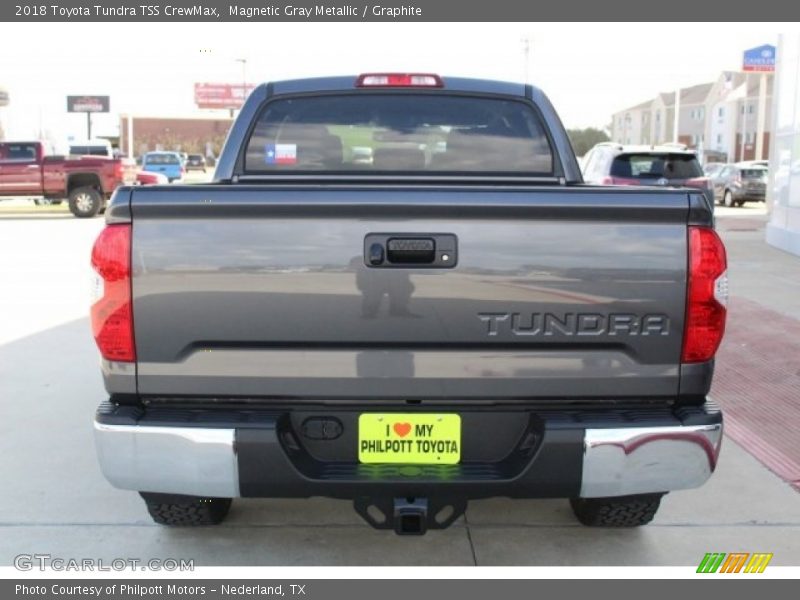 Magnetic Gray Metallic / Graphite 2018 Toyota Tundra TSS CrewMax