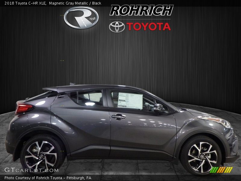 Magnetic Gray Metallic / Black 2018 Toyota C-HR XLE