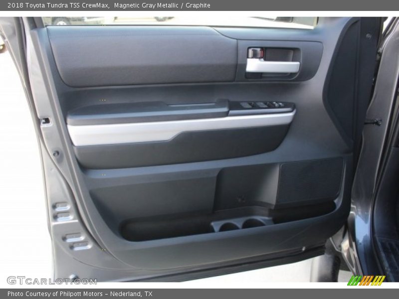Magnetic Gray Metallic / Graphite 2018 Toyota Tundra TSS CrewMax