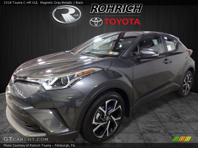 Magnetic Gray Metallic / Black 2018 Toyota C-HR XLE