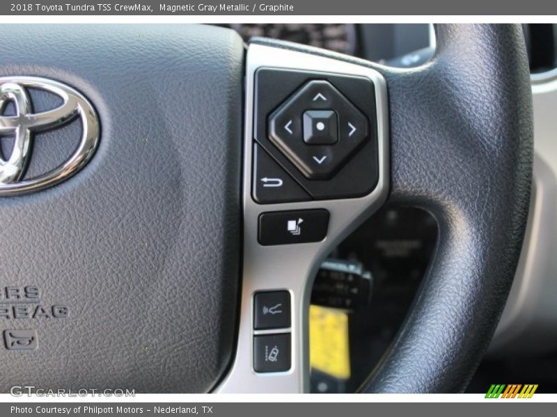 Magnetic Gray Metallic / Graphite 2018 Toyota Tundra TSS CrewMax